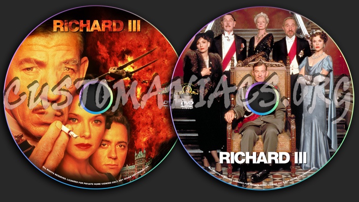Richard III dvd label