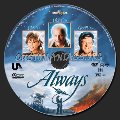 Always dvd label