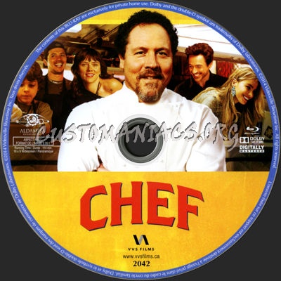 Chef blu-ray label