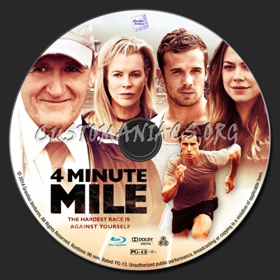 4 Minute Mile blu-ray label