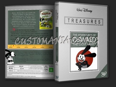 Disney Treasures: The adventures of Oswald the lucky rabbit dvd cover