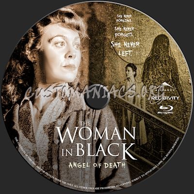 Woman in Black: Angel of Death blu-ray label