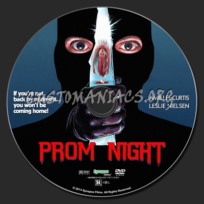 Prom Night (1980) dvd label