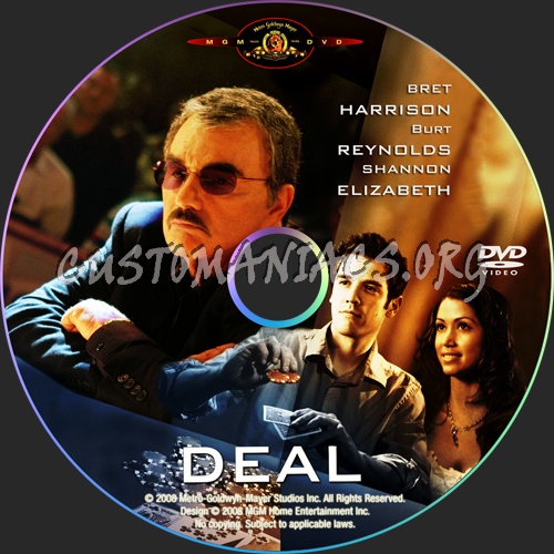 Deal dvd label