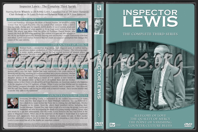 Inspector Lewis dvd cover