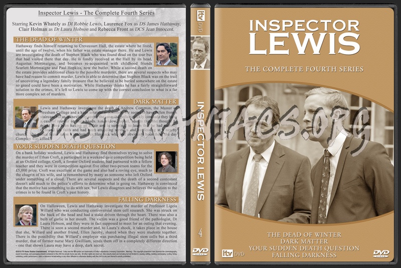 Inspector Lewis dvd cover