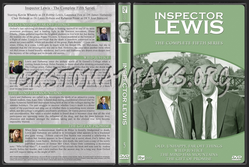 Inspector Lewis dvd cover