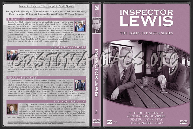 Inspector Lewis dvd cover