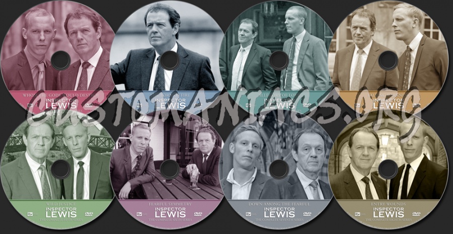 Inspector Lewis dvd label