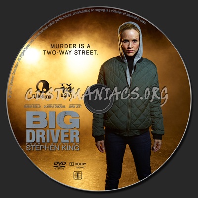 Big Driver dvd label