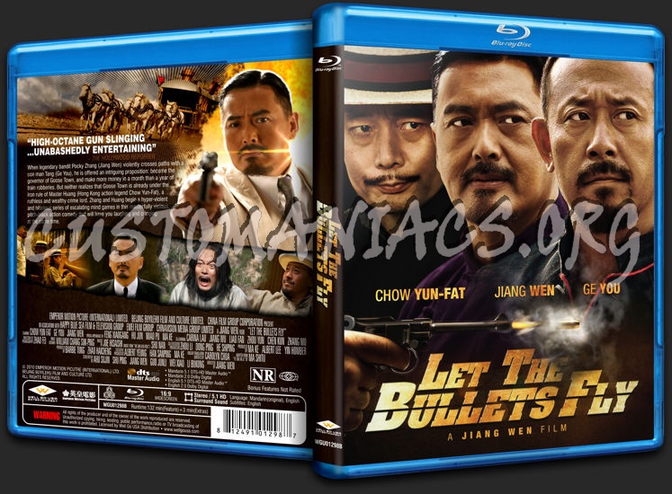 Let the Bullets Fly blu-ray cover