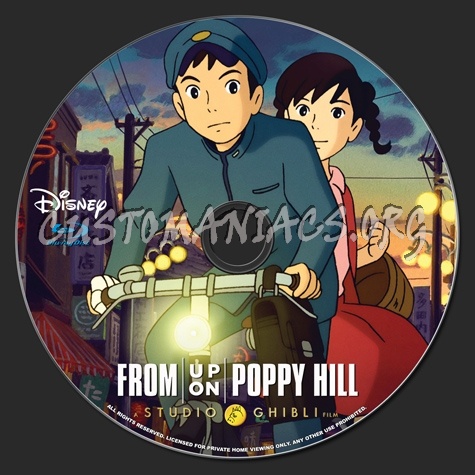 From Up On Poppy Hill blu-ray label