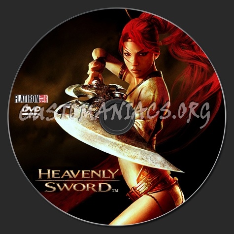 Heavenly Sword dvd label