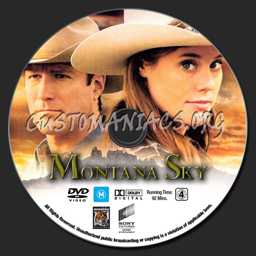 Montana Sky dvd label