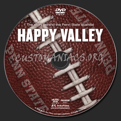 Happy Valley (2014) dvd label