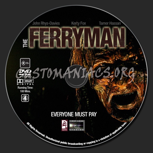 The Ferryman dvd label