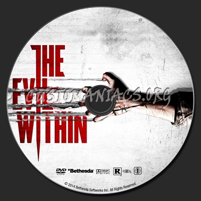 The Evil Within dvd label