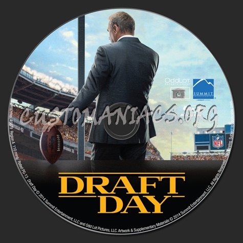 Draft Day blu-ray label