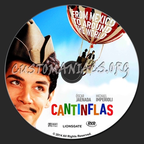 Cantinflas 2014 dvd label
