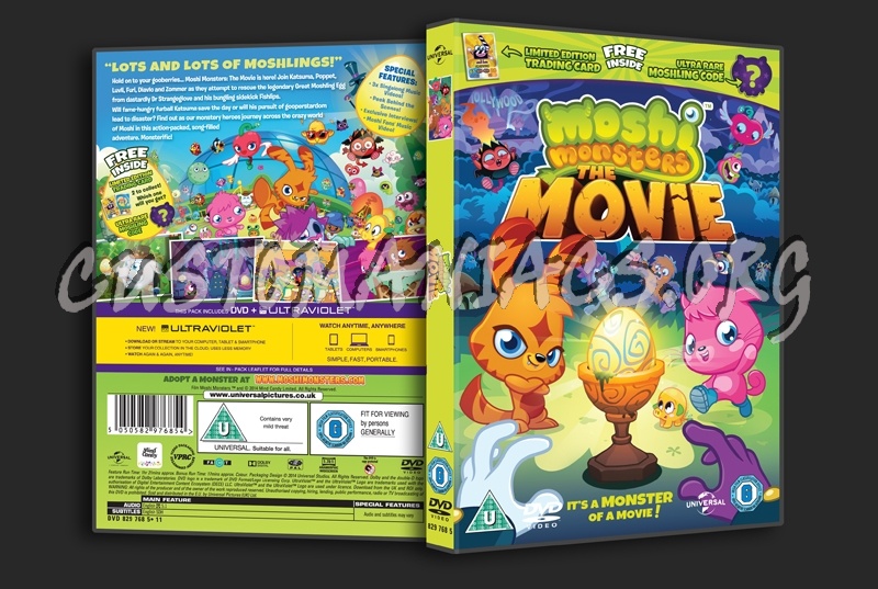 Moshi Monsters dvd cover