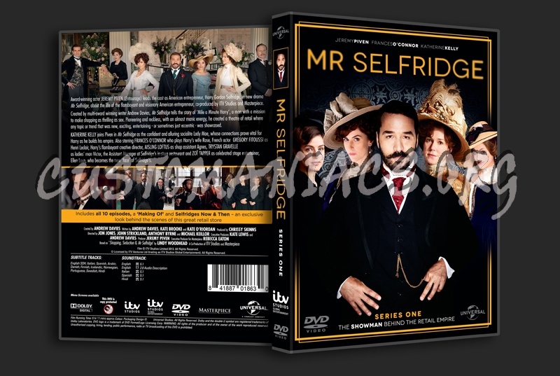 Mr Selfridge Series 1 dvd cover