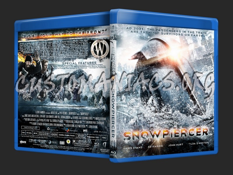 Snowpiercer blu-ray cover