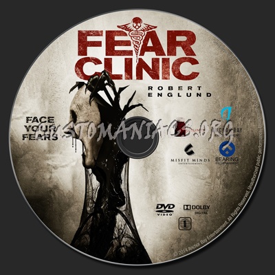 Fear Clinic dvd label