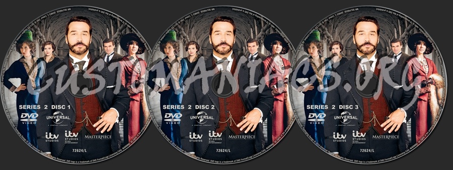 Mr Selfridge Series 2 dvd label