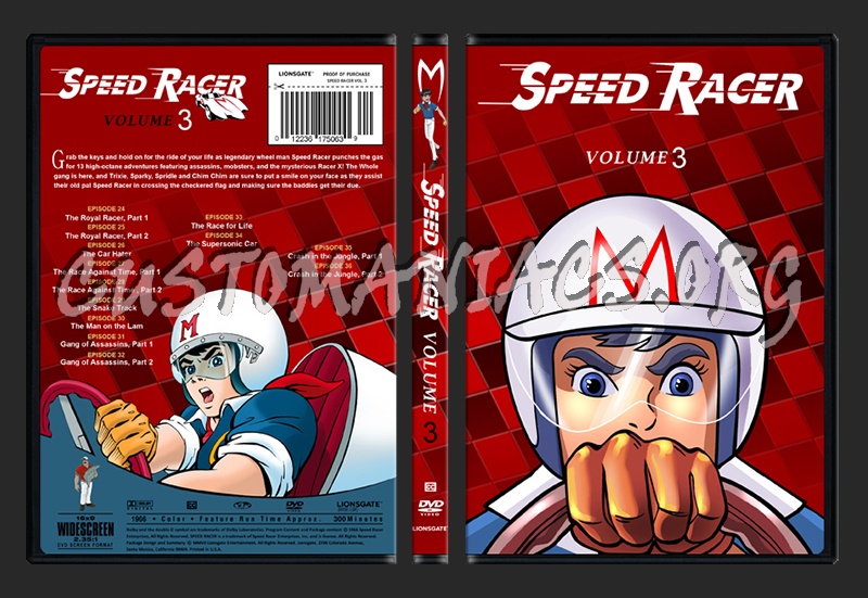 Speed Racer Vol 3 dvd cover