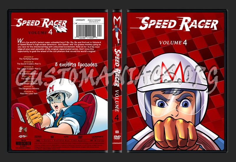 Speed Racer Vol 4 dvd cover