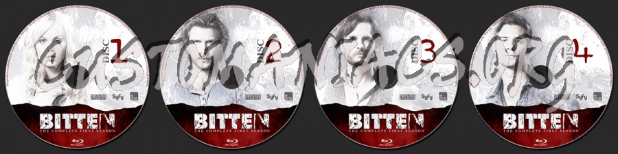 Bitten Season One blu-ray label