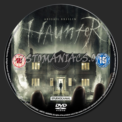 Haunter dvd label