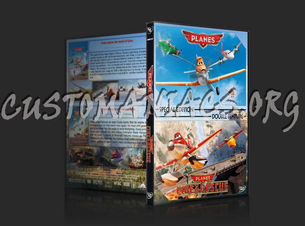 Planes Double Feature dvd cover