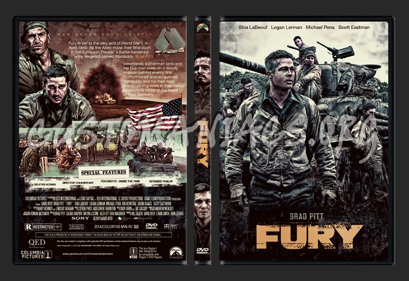 Fury dvd cover