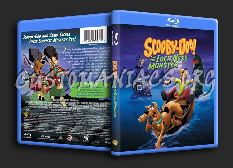 Scooby-Doo! and the Loch Ness Monster blu-ray cover