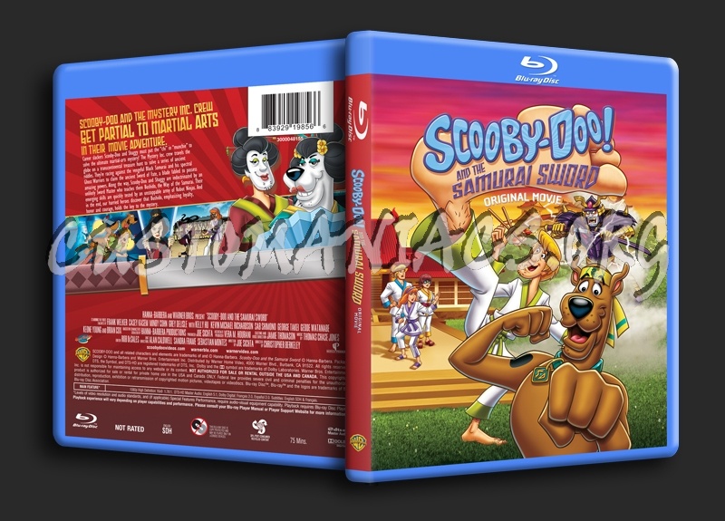 Scooby-Doo! and the Samurai Sword blu-ray cover