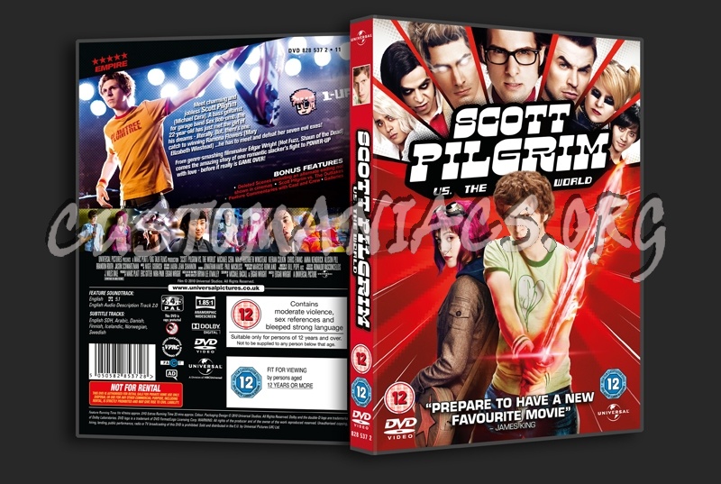 Scott Pilgrim vs the World dvd cover