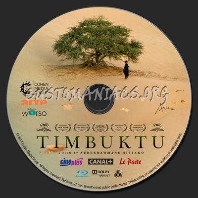 Timbuktu blu-ray label