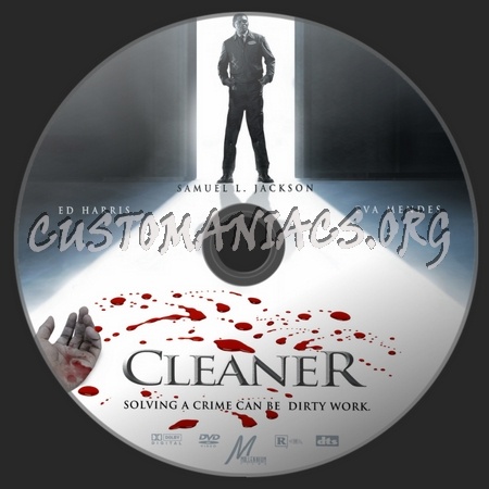 Cleaner dvd label