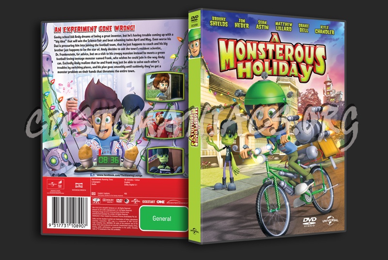 A Monsterous Holiday dvd cover - DVD Covers & Labels by Customaniacs ...