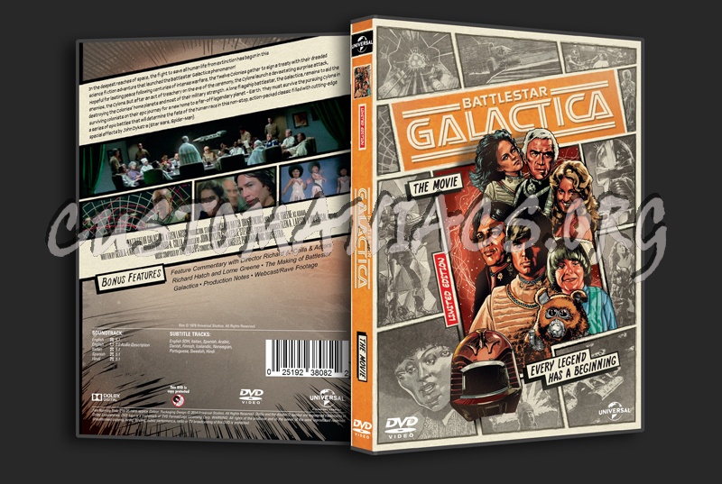 Battlestar Galactica dvd cover