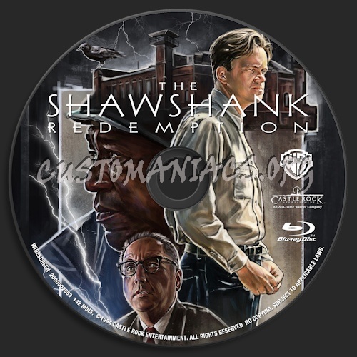 The Shawshank Redemption blu-ray label