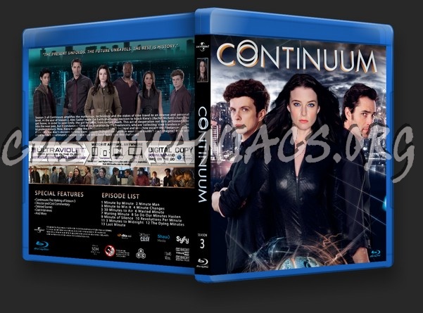 Continuum Season 3 blu-ray cover