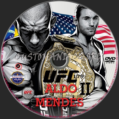 Ufc 179 dvd label