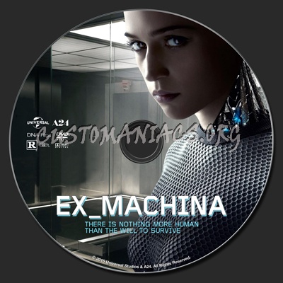 Ex Machina (Ex_Machina 2015) dvd label