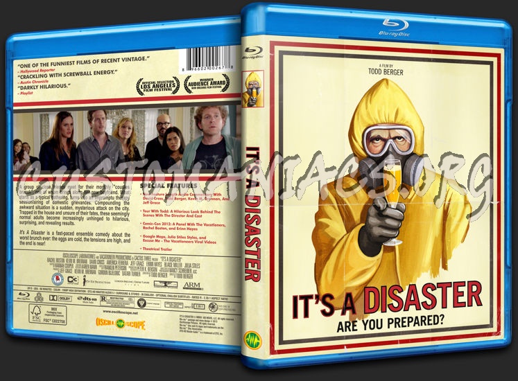 It's a Disaster blu-ray cover