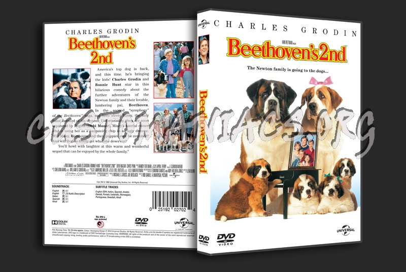 Beethoven's 2nd dvd cover