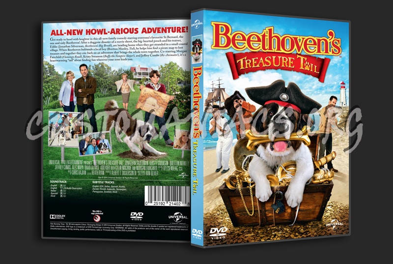 Beethoven's Treasure Tail dvd cover