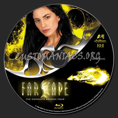 Farscape Season 4 blu-ray label