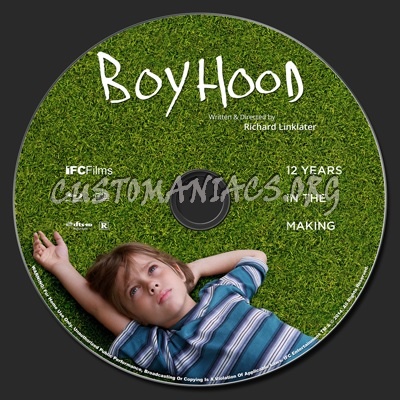 Boyhood (2014) blu-ray label